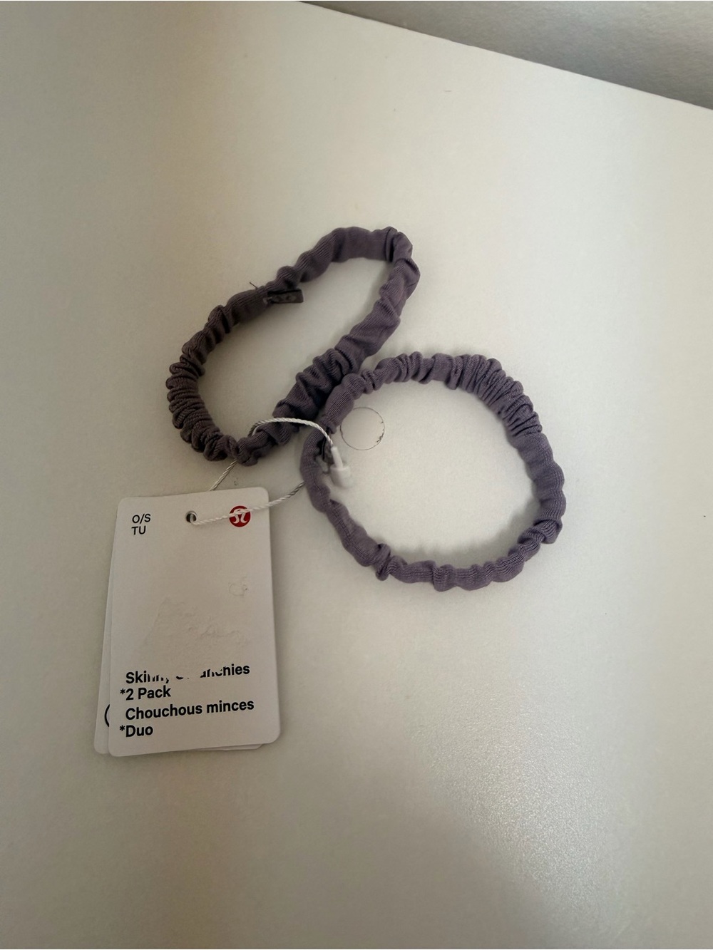 lululemon athletica Light Lavender Scrunchie Set - 2 Pack